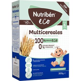 Papilla multicereales NUTRIBEN ECO, caja 300 g (26727271)