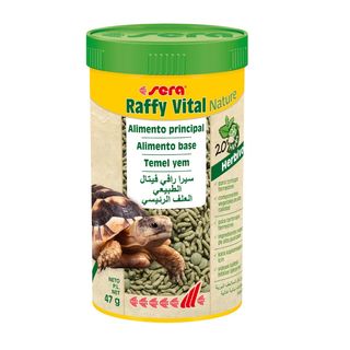 1 L Sera Raffy Vital Comida para reptiles herbívoros