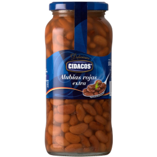Judías Rojas Cidacos 400Gr.