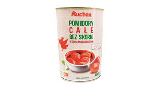 Auchan - Pomidory włoskie całe - 240 g