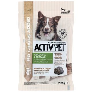 Active Pet Przysmak dla psów wołowina z oregano 100 g