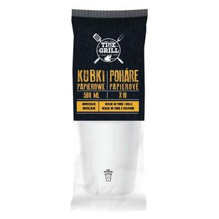 Czas Na Grill Kubki papierowe 500 ml 10 szt.