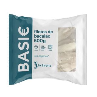 Filete Bacalao Basic Bolsa 500G