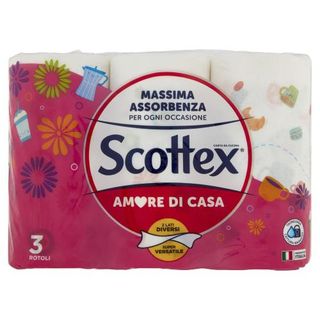 Scottex Amore Di Casa Carta Da Cucina Rotoli 3 Pz - 515183