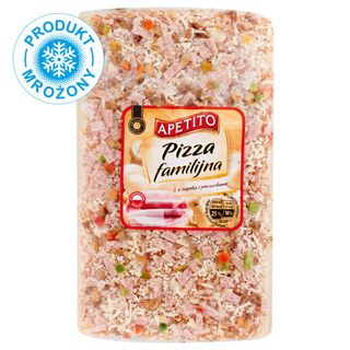 Apetito Pizza familijna z szynką i pieczarkami, 1 kg