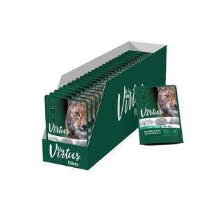 Virtus cat busta gr.85  fillets tacchino valeriana