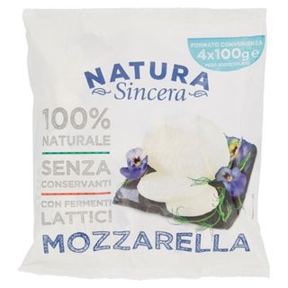Natura Sincera Mozzarella 4 x 100 g