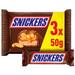Chocolatina Multipack Snickers 50Gr.x3
