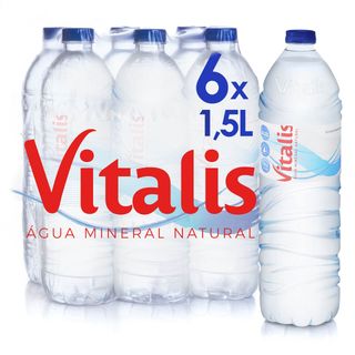 Água sem Gás Pack 6X1,5L Vitalis