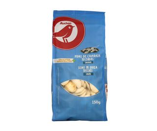 Pipas de Calabaza Tostadas y Saladas Producto Alcampo 150 G.