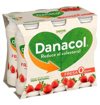 Danacol Danone Para Beber Sabor Fresa 6 Uds.