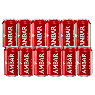 Pack 12x Ambar Especial Cerveza 330ml