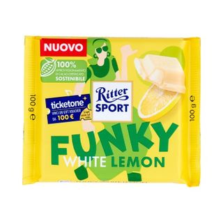 Ritter Sport Gusti Ass.100G - WHITE LEMON