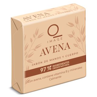 Jabón De Manos Avena Imaqe De Dia Pastilla 100 G