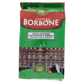 Caffè Borbone Miscela Dek Capsule Compatibili Nespresso* 10 x 5 g