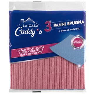 Caddy's Panni Spugna 3 Pezzi