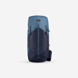 Mochila De Montaña Y Trekking 60L Mujer Forclaz Trek100 Talla Única Azul