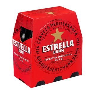 Cerveza Estrella Damm Pack 6 Uds. 5.4º