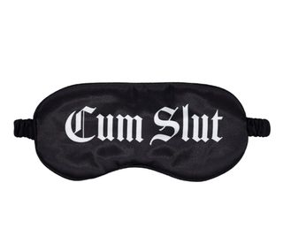 Ouch! Cum Slut - Satynowa Opaska Na Oczy
