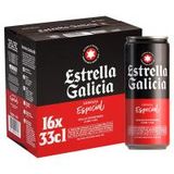 Cerveza Especial Estrella Galicia, Pack Lata 16X33 Cl (17480567)