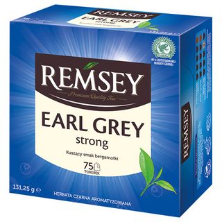 Remsey Herbata Expresowa Earl Grey strong, 75 torebek