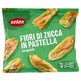 Selex Fiori Di Zucca In Pastella Surgelati 250 G