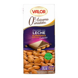 Choc Leche Sin Azucar Alm Valor 150 G