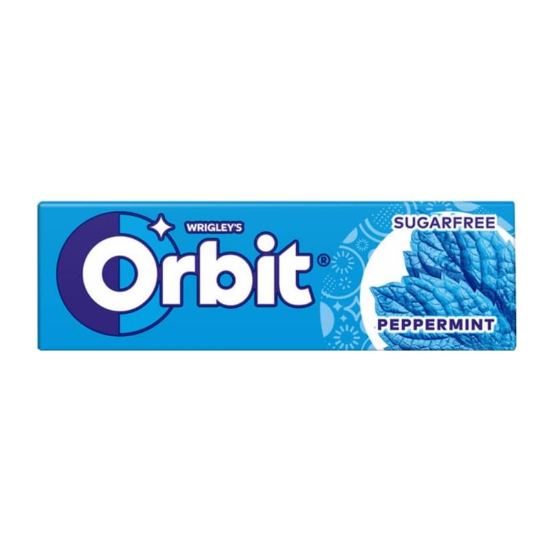 Orbit Single Peppermint  14g