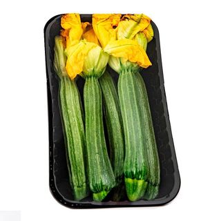 ZUCCHINE ROMANESCHE FIORE VASSOIO GR. 500