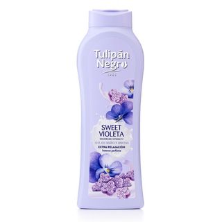 Sweet Violeta Gel de Baño y Ducha - Tulipán Negro - 650 ml 8410751099536