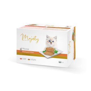 Majesty Kitten Gold Selection Mousse Lata – Pack 1.02Kg