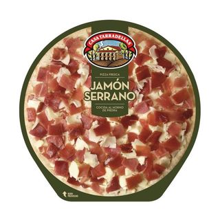 CASA TARRADELLAS Pizza Jamón Serrano, 390G