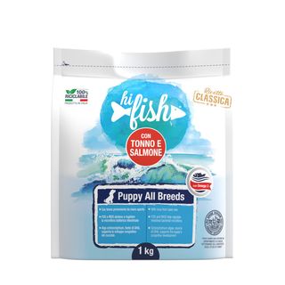 Hi fish puppy ricetta classica all breeds tonno salmone 1kg