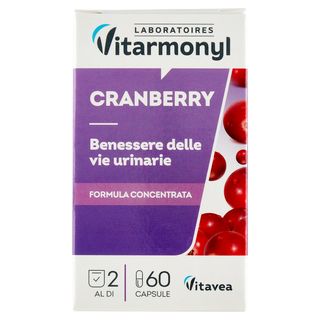 Laboratoires Vitarmonyl Cranberry Benessere delle vie urinarie 60 capsule 20,1 g