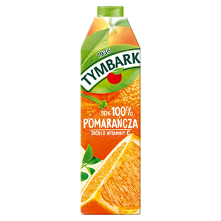 Tymbark Sok pomarańczowy 100%, 1 L