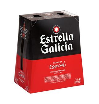 Cerveza Estrella De Galicia 25 Cl Pack 6 Uds.