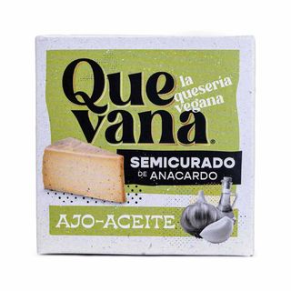 Queso Vegano Semicurado Ajoaceite 140g Quevana