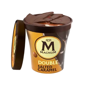 Magnum Gelado Double com Caramelo Salgado embalagem 440 ml - 18952003533