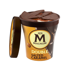 Magnum Gelado Double com Caramelo Salgado embalagem 440 ml - 18952003533
