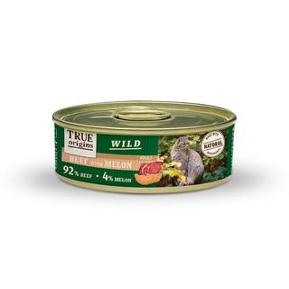 True Origins Wild Adult Carne Y Melón Lata Para Gatos 0.085Kg