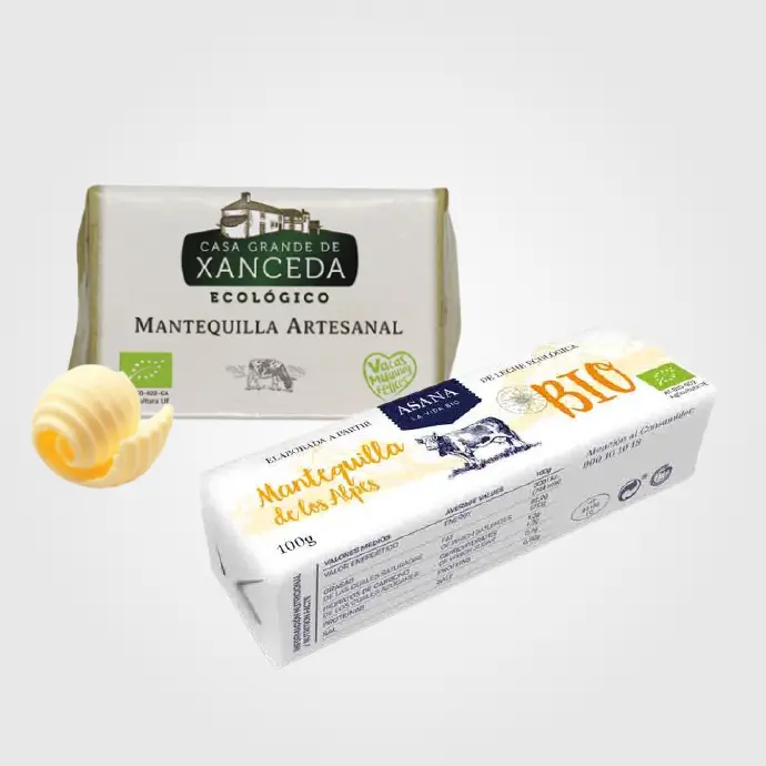 Mantequilla y Margarina