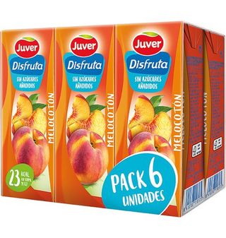 Disfruta Juver Sin Azúcar Melocotón 20 Cl. P. 6 Uds.
