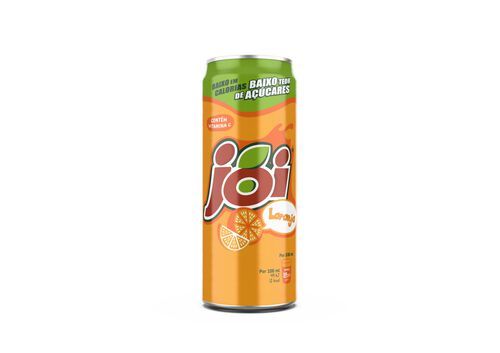 REFRIGERANTE JOI SEM GÁS LARANJA LATA 0.33L