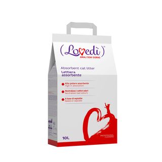 Lovedã¬ lettiera assorbente 10l