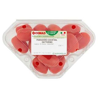CONAD Percorso Qualità Pomodoro Cocktail Datterino Italia Cal. 20-30 mm 250 g - 8003170052260