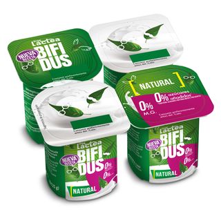 Bífidus Natural Doble 0% Dia Láctea Pack 4 X 125 G