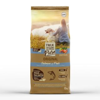 3 KG 3 kg True Origins Pure Adult Medium Maxi Salmón pienso para perros