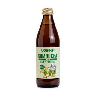 Kombucha con Lima y Jengibre 330ml Voelkel