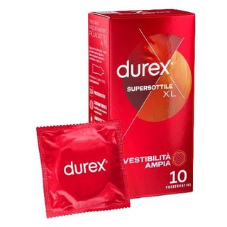 Durex Supersottile Preservativi XL 10pz