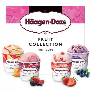 Helado Fruit Collection Häagen Dazs Multipack 4x95 Ml.